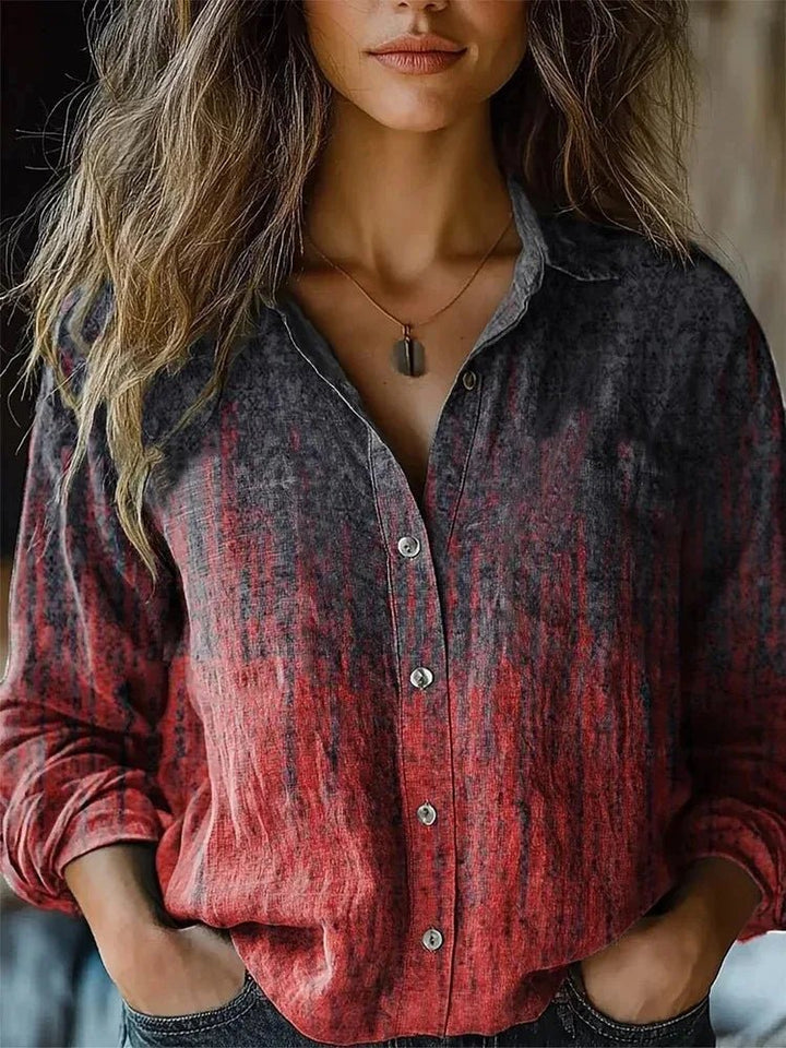 Freya | Elegante und bohemische Blumenmuster Bluse 5