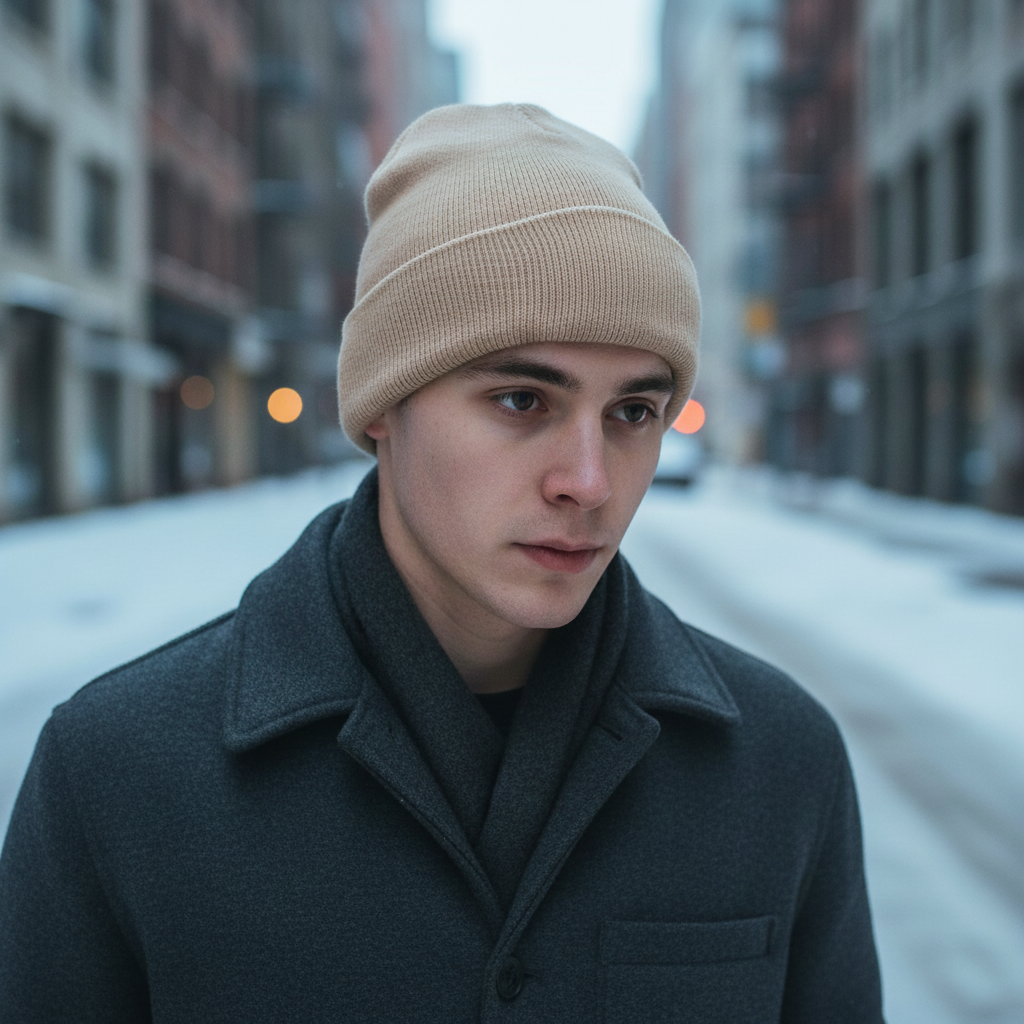Jack | Gemütlicher Strick Beanie für Herren