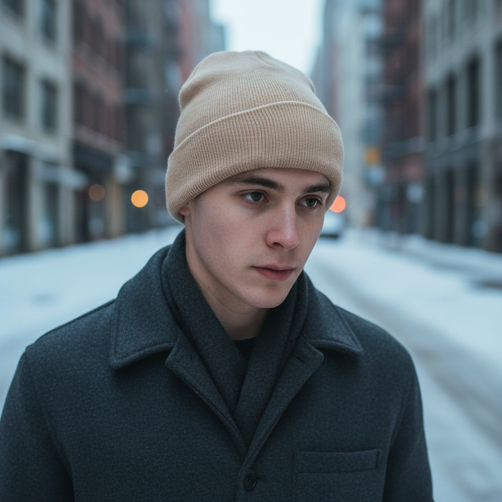 Jack | Gemütlicher Strick Beanie für Herren