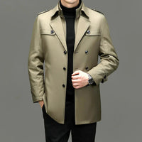 Leon | Stilvoll und zeitlos Herren Trenchcoat
