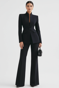 Noah | Elegant blazer and palazzo pants set