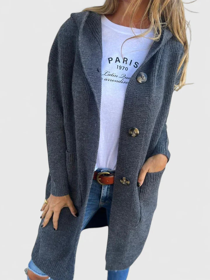 Giulyanrah | Bequeme Strickjacke 4