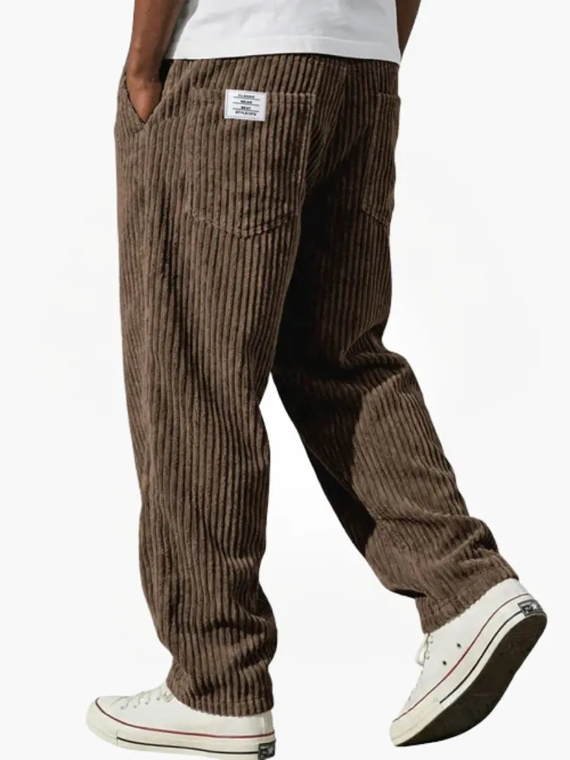 Gralix | Entspannte Cordhose mit Eleganter Struktur 9