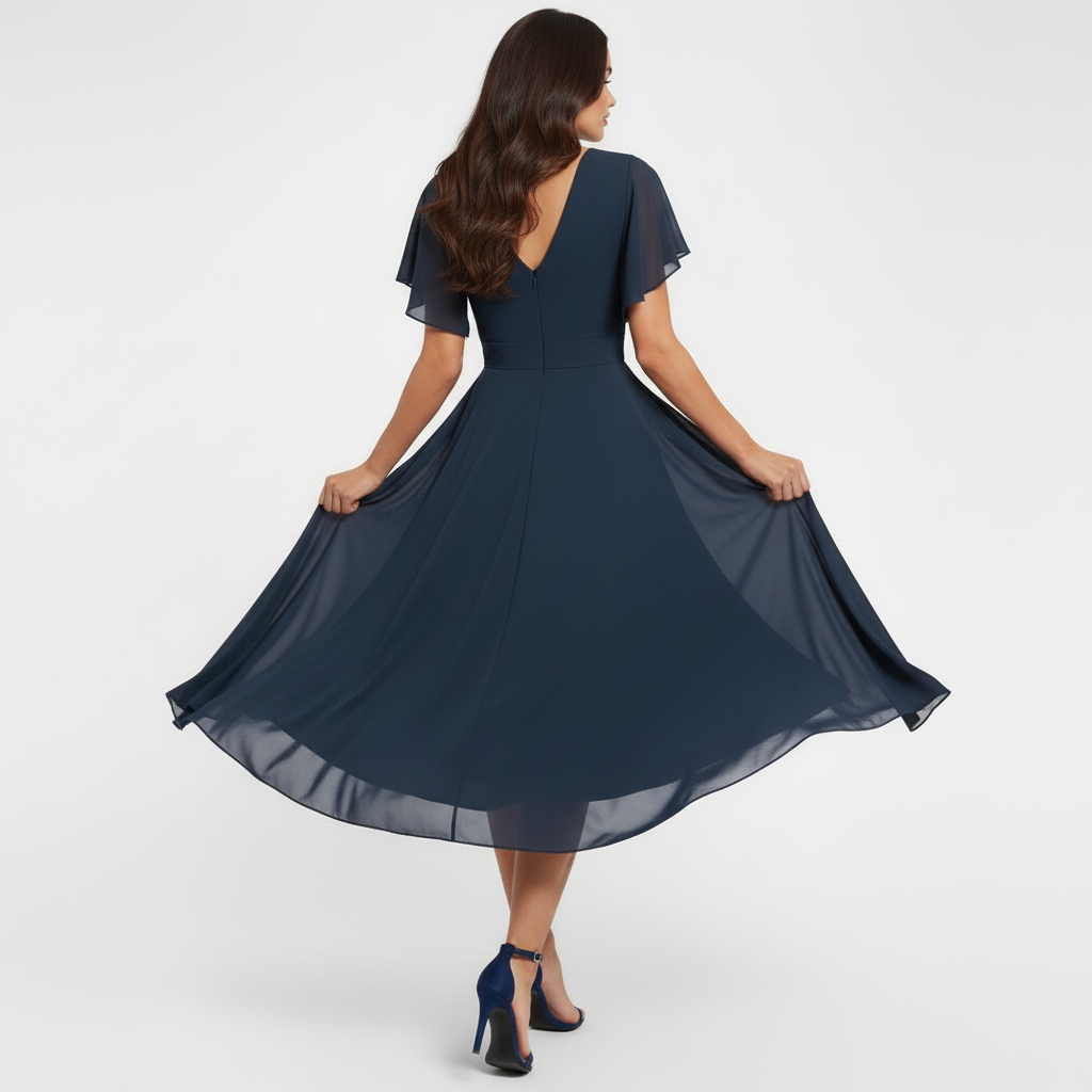 Grazia | Elegantes, Fließendes & Feminines Festliches Kleid für Hochzeitsgäste 2