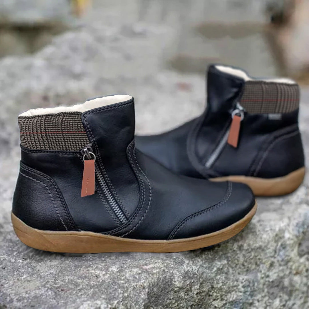 Grazia | Wasserdichte, Stilvolle &amp; Bequeme Lederstiefel 1