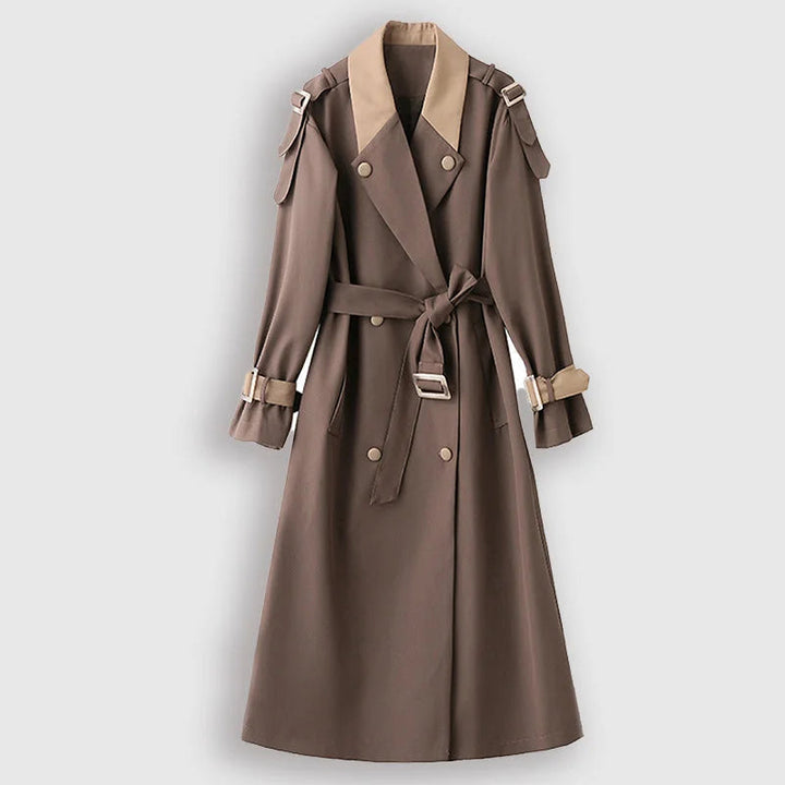 Guusje | Stilvoller und bequemer langer Trenchcoat 0