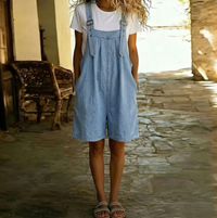 Leni | Vintage denim overalls with relaxed fit