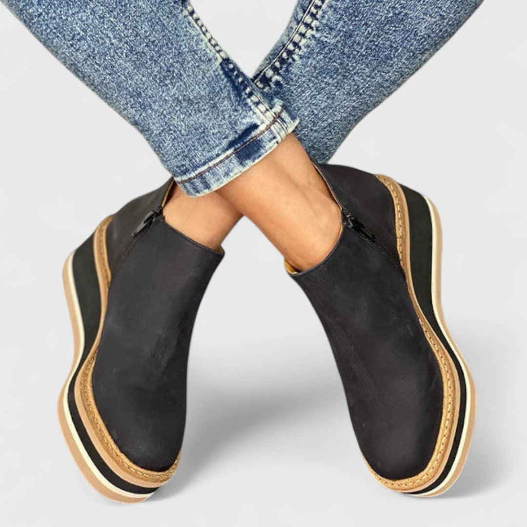 Harper | Bequeme und wasserdichte Plateau-Stiefel 6