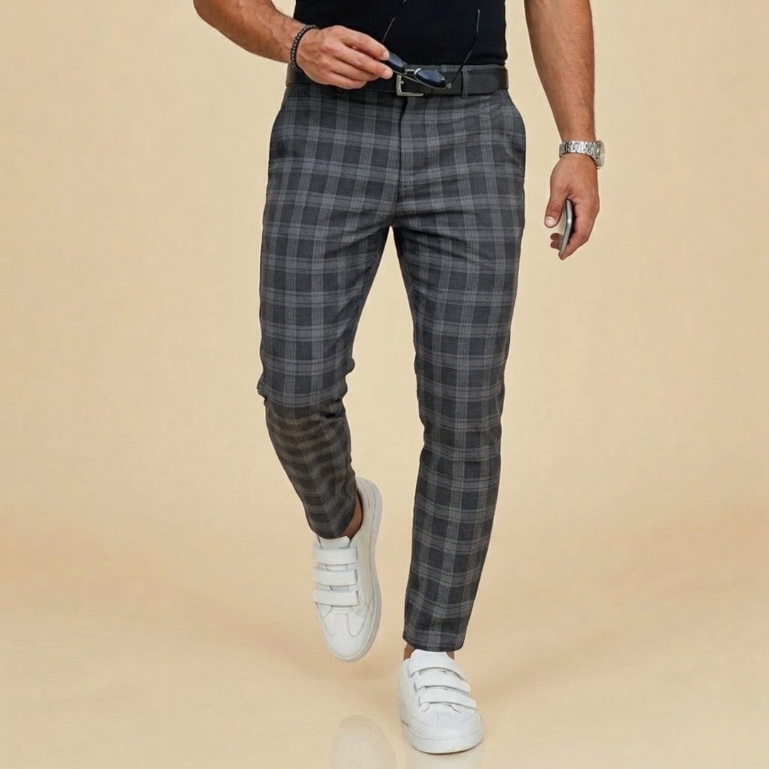 Harry | Karierte Freizeithose für Herren 3