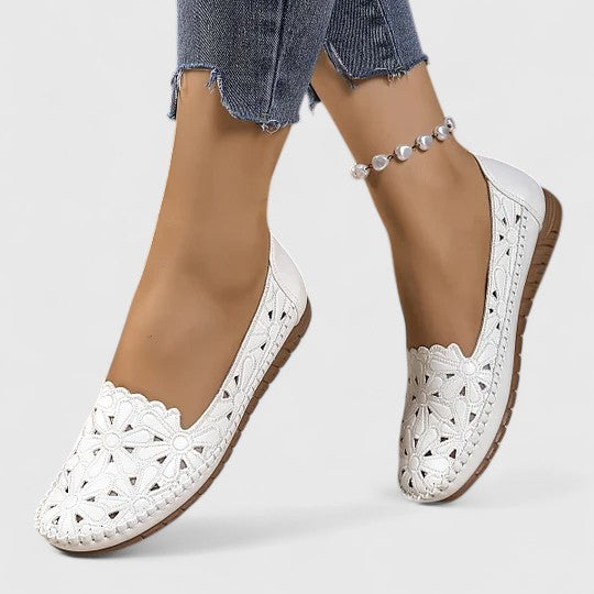Hasel | Atmungsaktive, Elegante &amp; Bequeme Slip-On-Flats 0