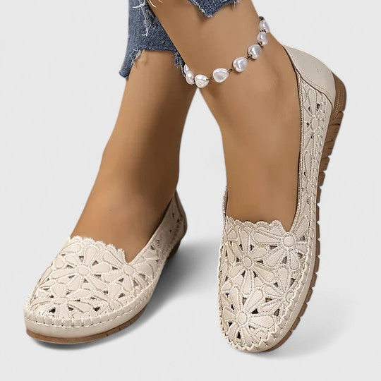 Hasel | Atmungsaktive, Elegante &amp; Bequeme Slip-On-Flats 6