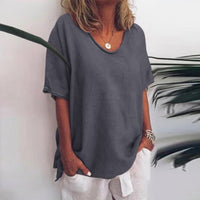Mirella | Lässiges Rundhals-T-shirt mit zeitlosem Design