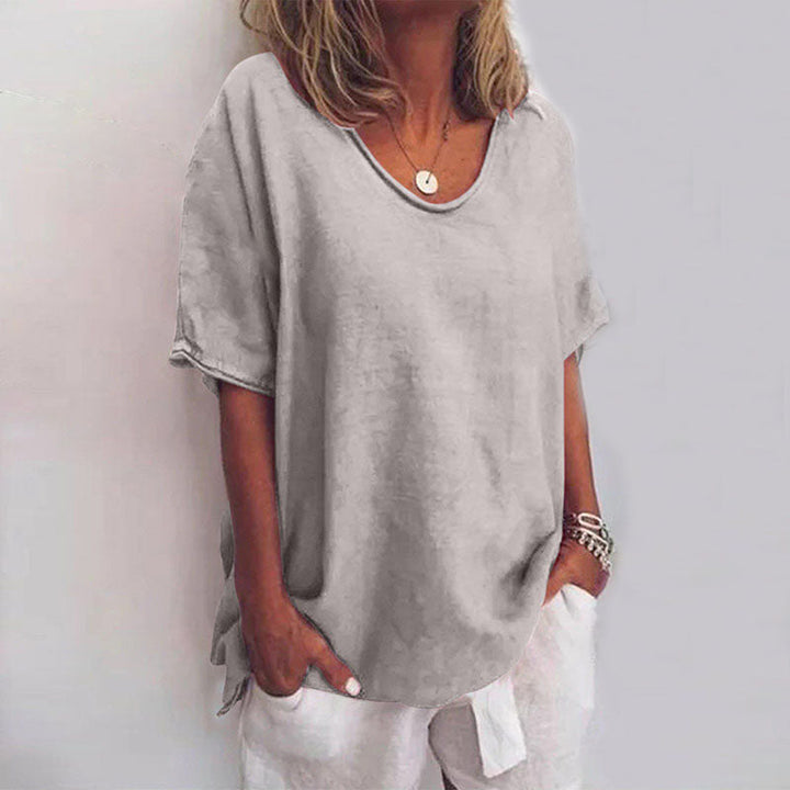 Heidi-Mode | Lässiges, Zeitloses Damen Rundhals-Shirt 1