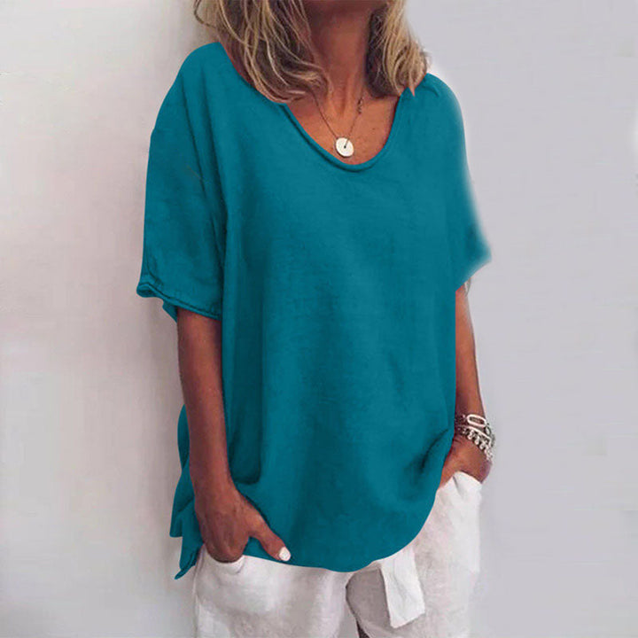 Heidi-Mode | Lässiges, Zeitloses Damen Rundhals-Shirt 4