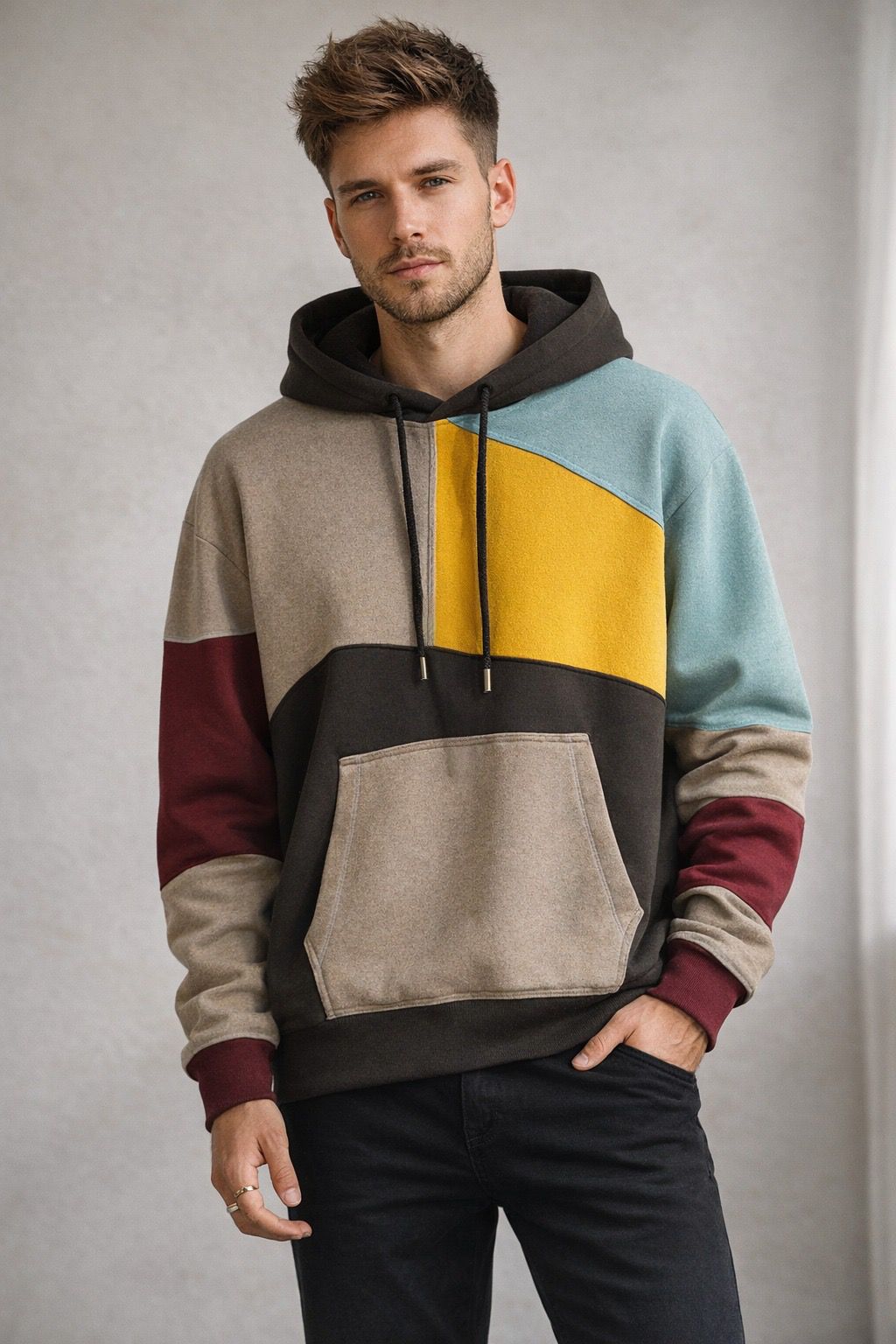 Heidi | Bequemer, Stilvoller Hoodie für Damen – Modisches Color-Block-Design 3