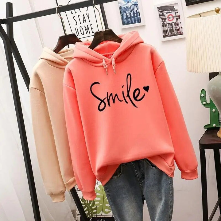 Heidi | Bequemer & Stilvoller Damen Hoodie mit Einzigartigem Smile-Love Design 2