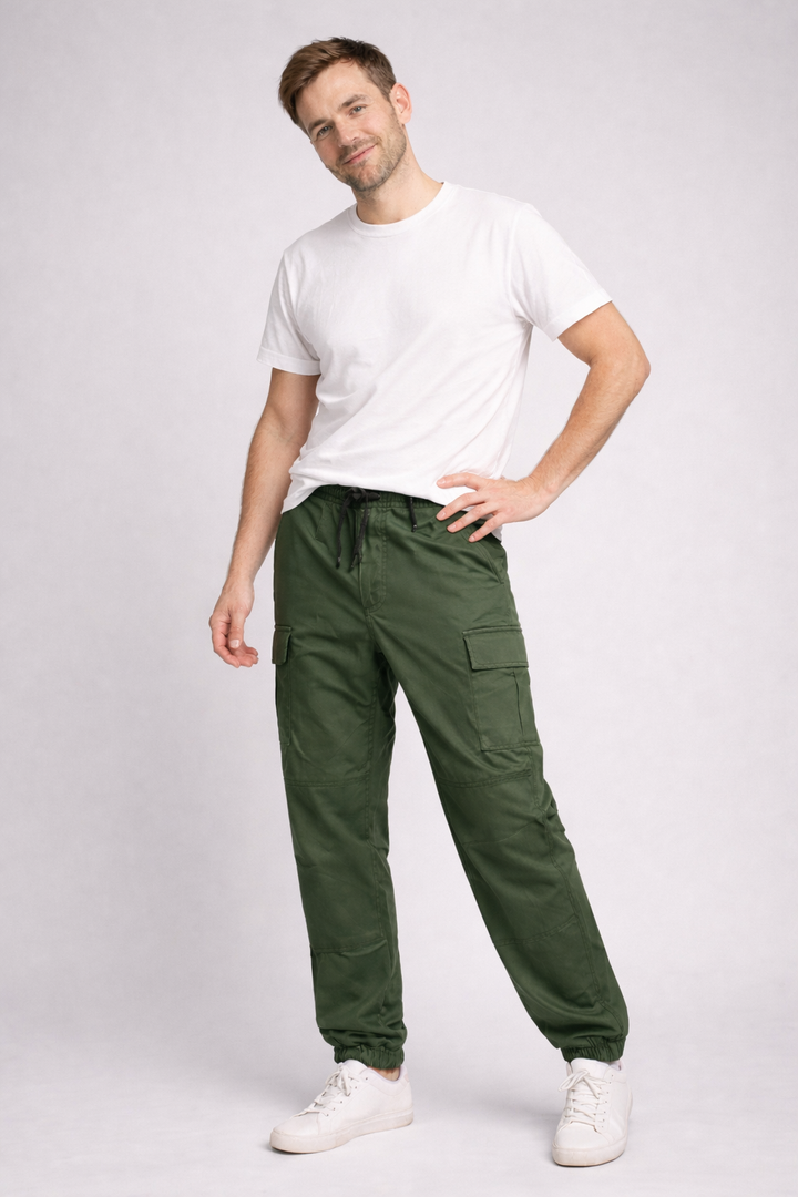 Hektor | Bequeme, Cropped &amp; Stilvolle Herren Cargohose 2