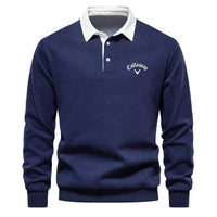 Noah | Eleganter Herren Polopullover Mit Kontrastkragen