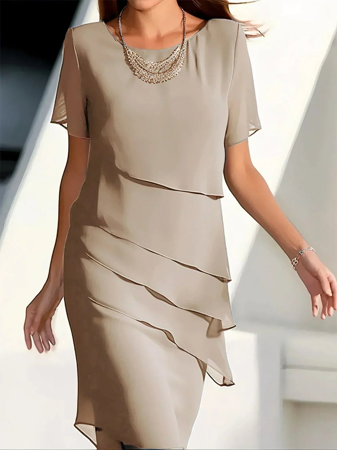 Isabella | Elegantes, Mehrlagiges &amp; Festliches Damenkleid 4