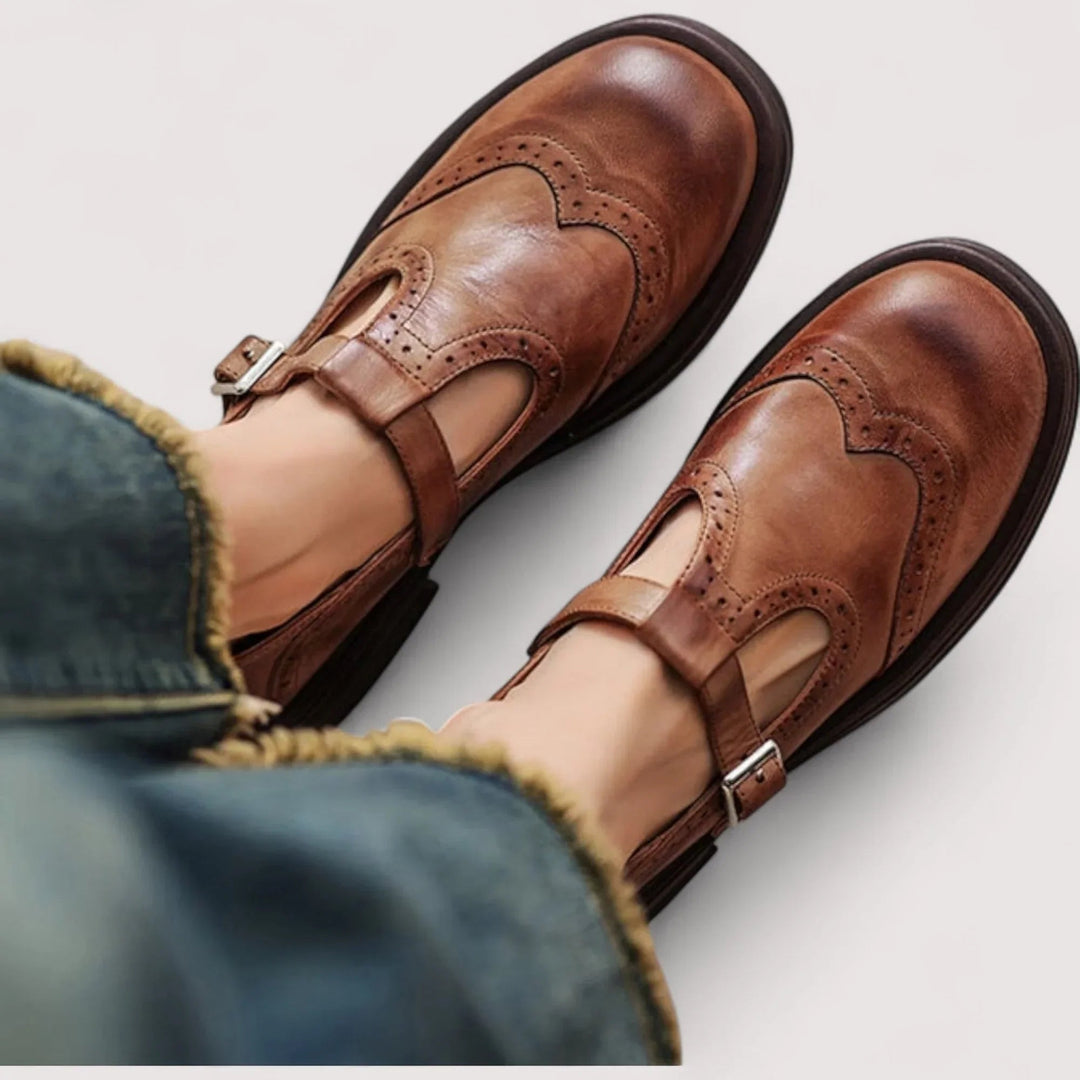 Isabella | Klassische und zeitlose Damen Mary Jane Schuhe 0