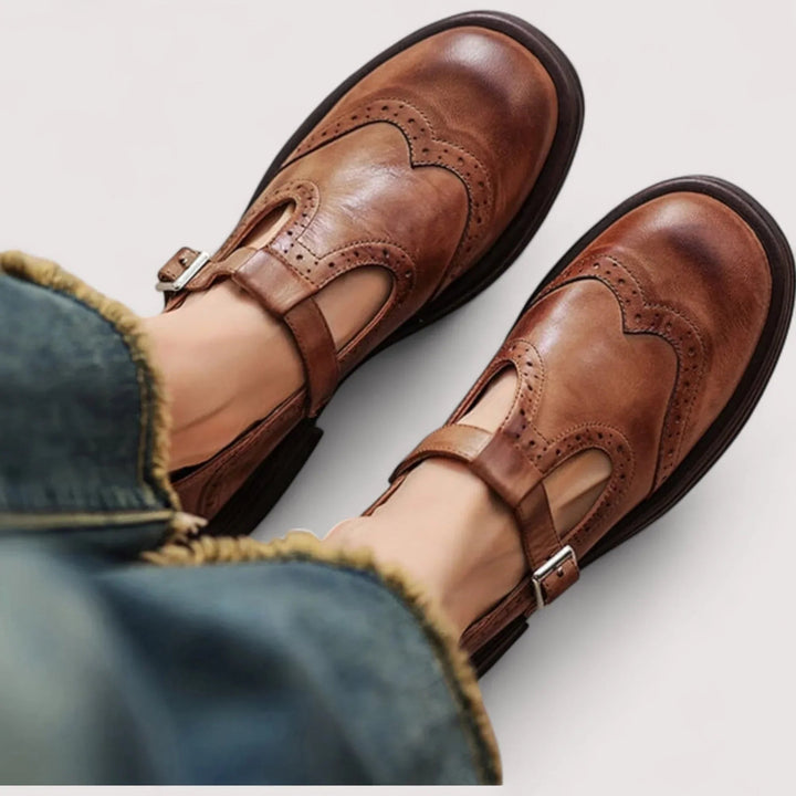 Isabella | Klassische und zeitlose Damen Mary Jane Schuhe 0