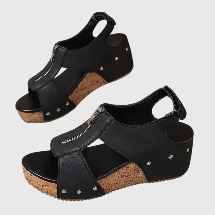 Isabella | Orthopädische Sandale mit Reißverschluss für Damen – Komfortabel &amp; Stilvoll 4