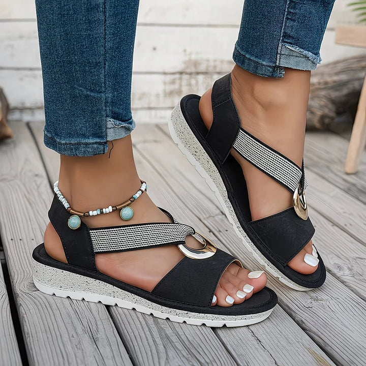 Isabella | Sandalen Damen Atmungsaktiv Elegant Sommer Stil 6