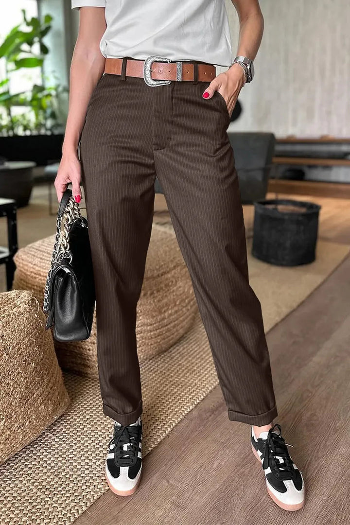 Isabella | Stilvolle Hose mit hohem Bund 1