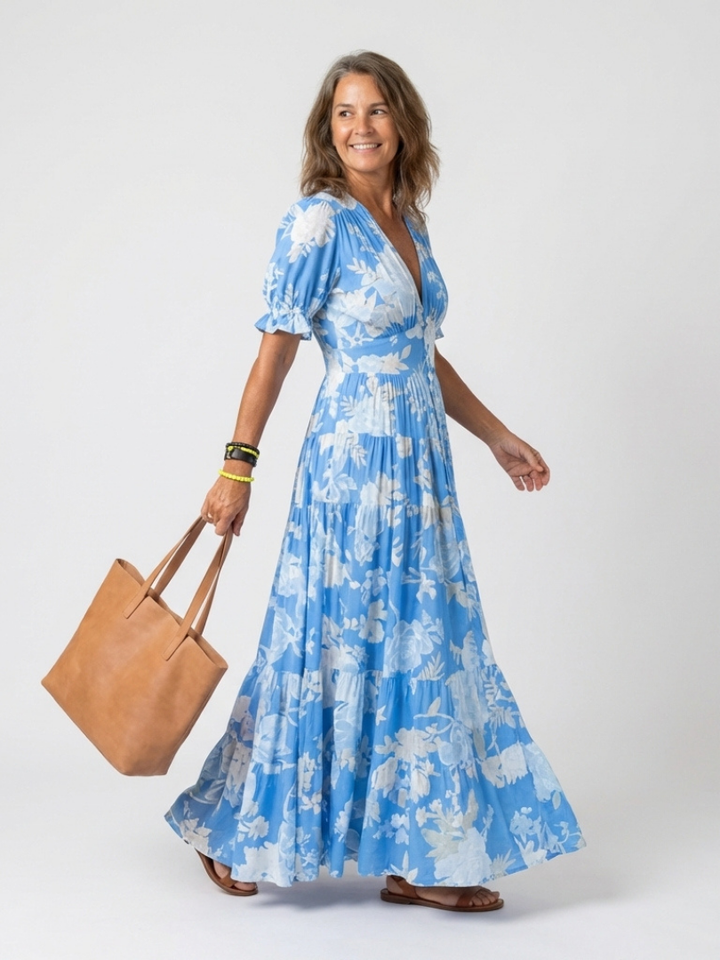 Isla | Elegantes, Florales & Feminines Damenkleid – Perfekt für Hochzeitsgast und Festliche Anlässe 3