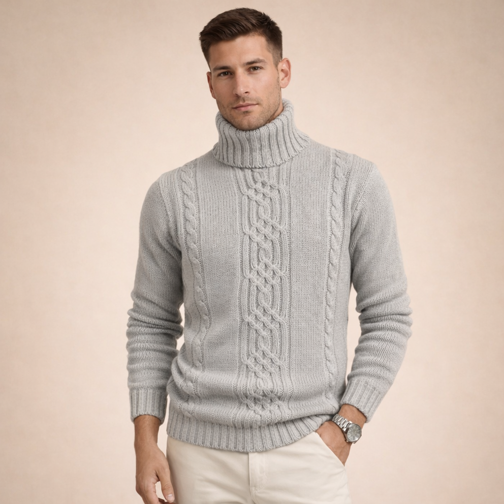 Jack | Bequemer und stylischer Strickrollkragenpullover 2
