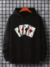 Leon | Moderner Herren Hoodie Karten Gestaltung