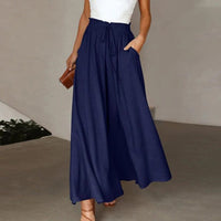 Olivia | Elegante High-Waist Palazzo-Hose mit weitem Bein
