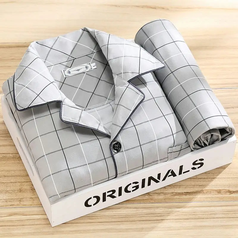 Jason | Bequemer und stylischer Herren-Pyjama mit Streifen 7