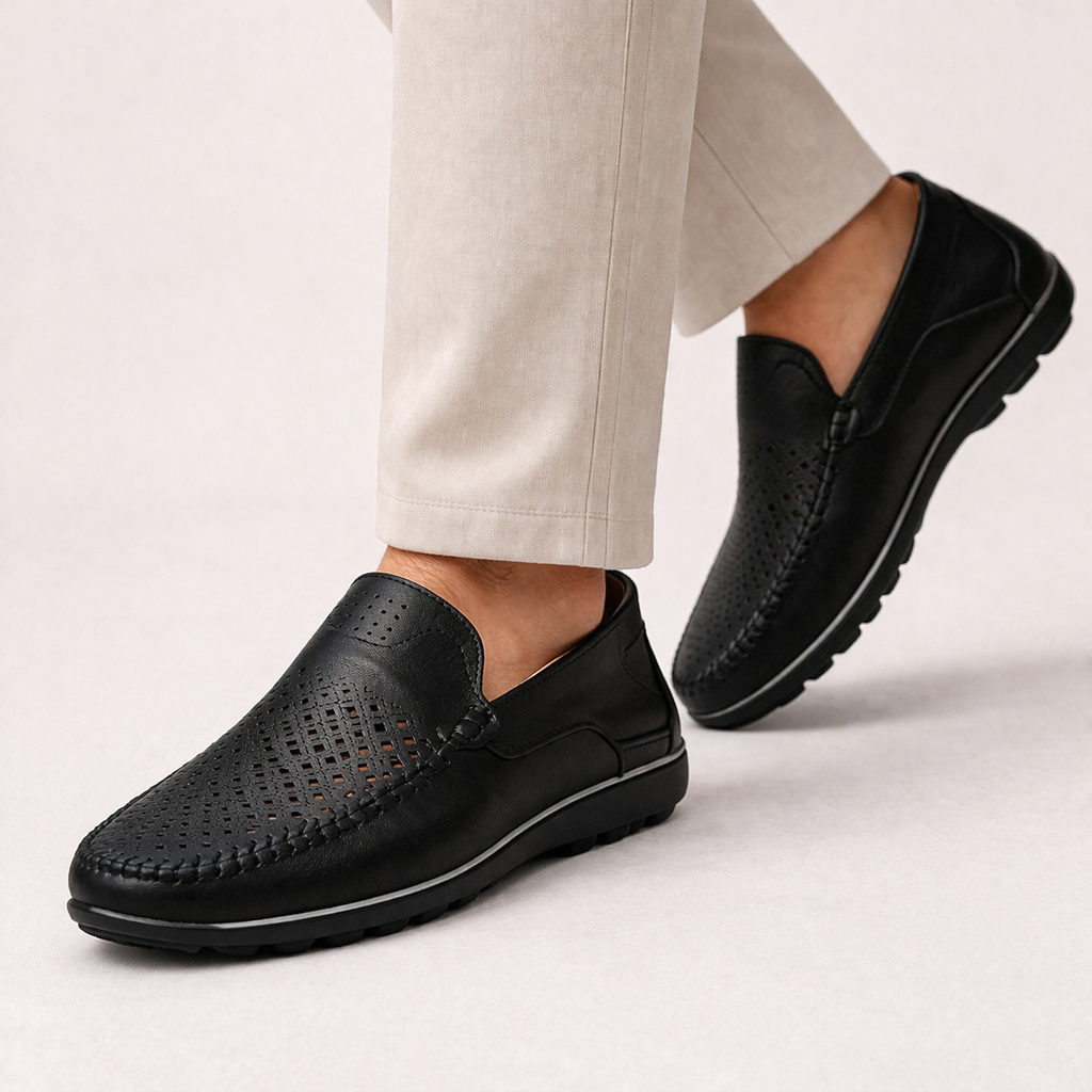 Jelle | Atmungsaktive Loafer aus echtem Leder 3