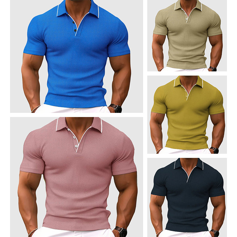 Jovan | Poloshirt Herren Atmungsaktiv Modern Fit Elegante Passform 5