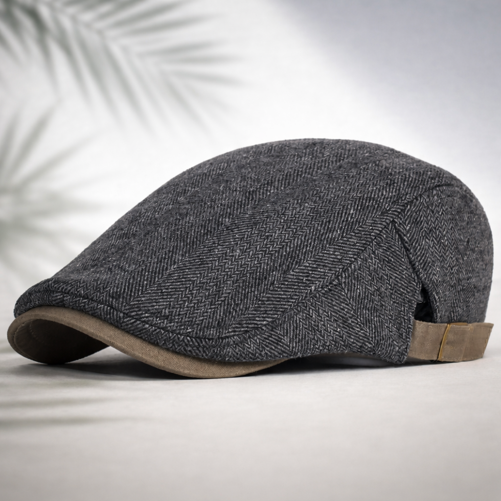 Jovan | Strukturierte, Zeitlose & Bequeme Snapback-Kappe aus 100% Wolle 2