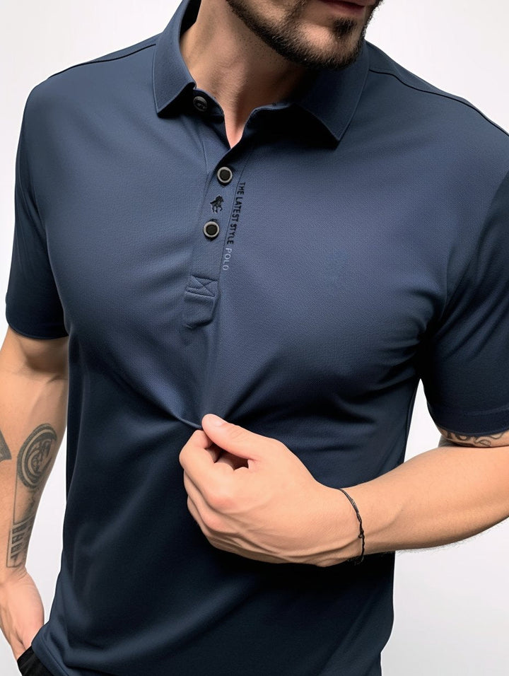 Jovian | Atmungsaktives & Pflegeleichtes Herren Poloshirt aus Stretch-Baumwolle 2