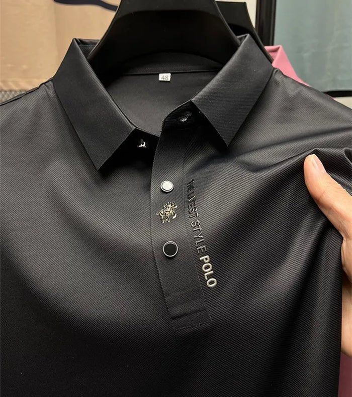 Jovian | Atmungsaktives & Pflegeleichtes Herren Poloshirt aus Stretch-Baumwolle 3