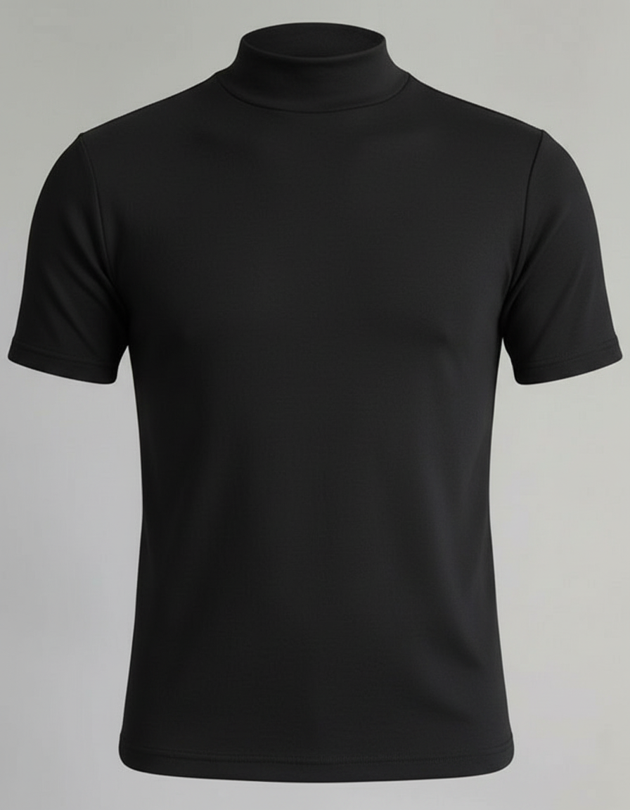 Jovian | Elegantes, Atmungsaktives &amp; Slim-Fit Herren Rollkragen-T-Shirt 5