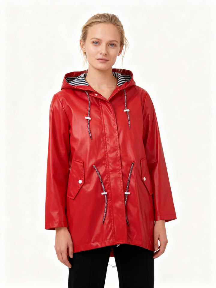 Julia | Wasserdichter & stilvoller Damen Regenjacke 5