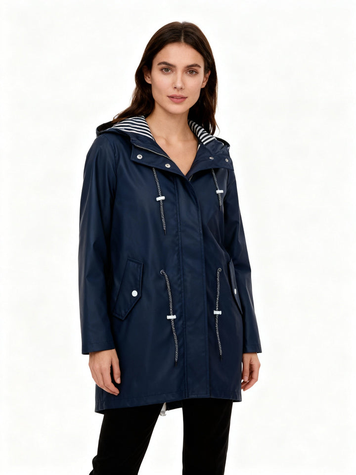Julia | Wasserdichter & stilvoller Damen Regenjacke 7