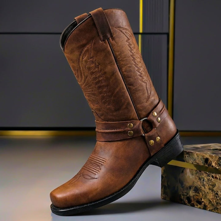 Julian | Klassische und zeitlose echtem Leder Stiefel 0