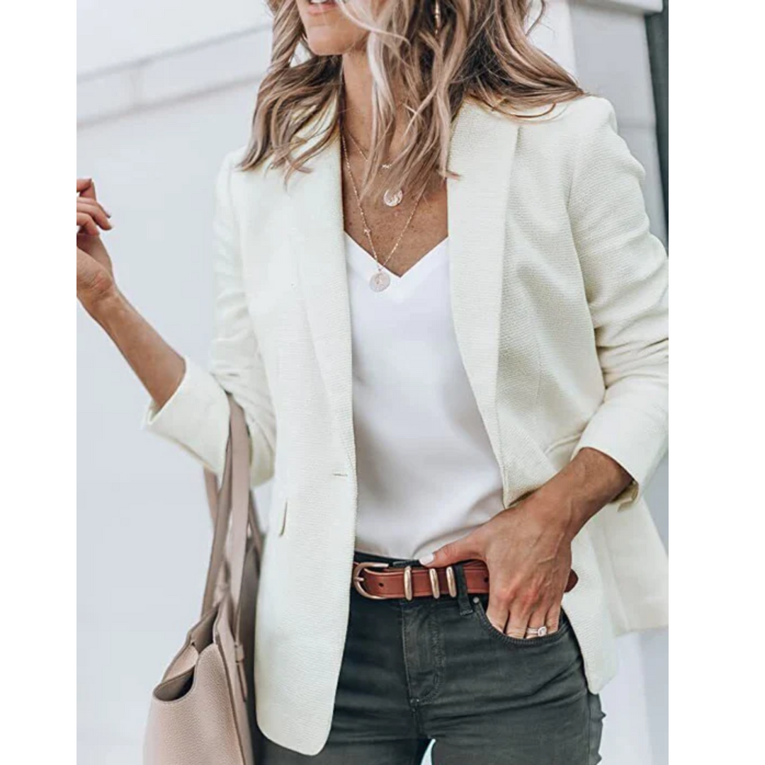 Julianna | Eleganter, Taillierter Damen Blazer für Stilvolle Anlässe – Schwarzer Damen Blazer 0