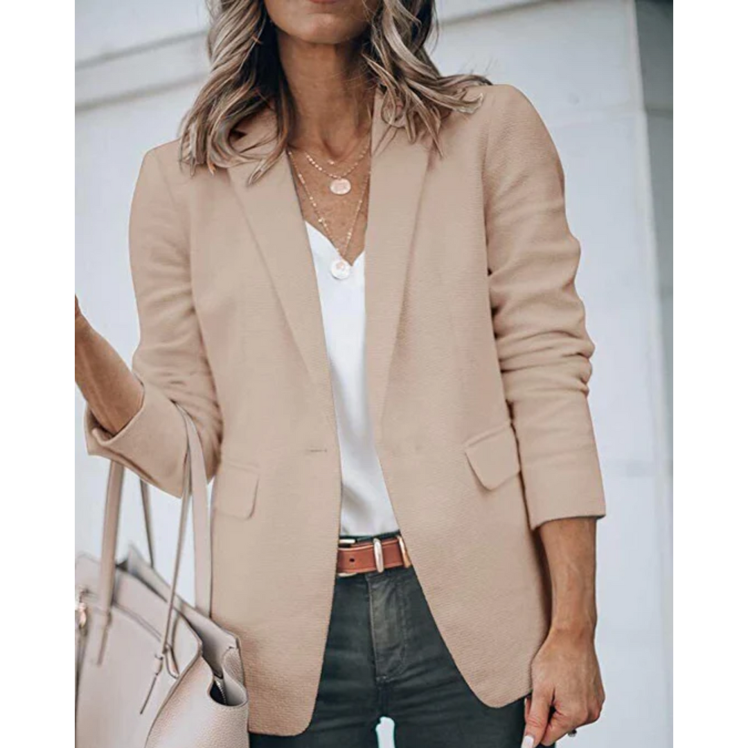 Julianna | Eleganter, Taillierter Damen Blazer für Stilvolle Anlässe – Schwarzer Damen Blazer 1
