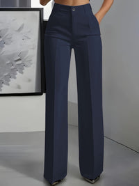 Anna | Elegante High-Waist-Damenhose mit weitem Bein