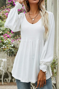 Helena | Elegant and Airy Babydoll Tunic Top for Women
