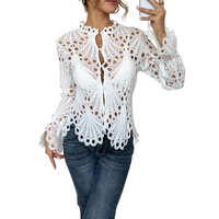 Avelora | Elegante Spitzenbluse mit femininer Leichtigkeit