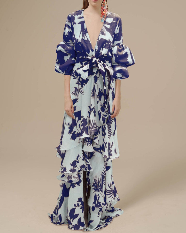 Katrina | Elegantes, Florales & Verspieltes Maxikleid für Sommer und Lange Kleider Damen 2