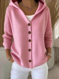 Emma | Stilvoller Und Bequemer Kapuzenstrickcardigan Für Damen