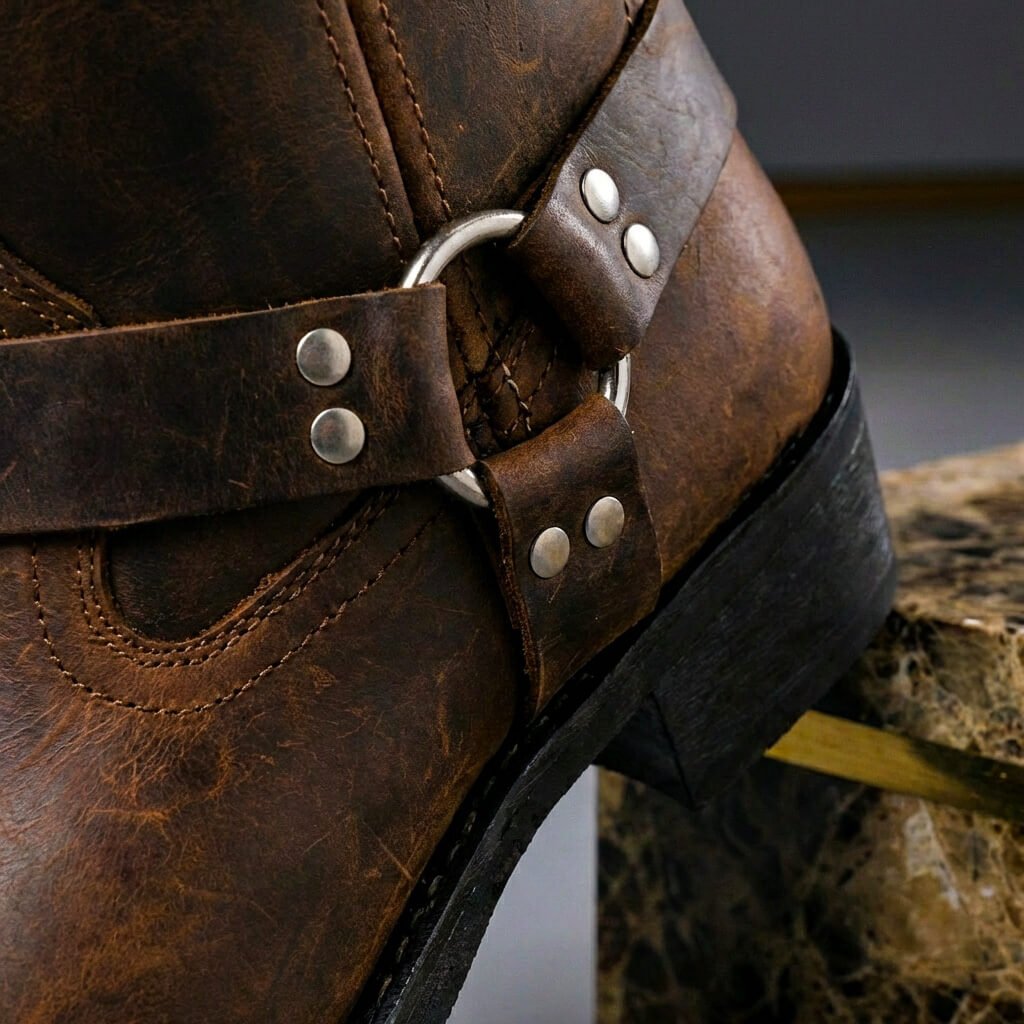 Kevin | Zeitlose und elegante Heritage Stiefel aus echtem Leder 3